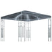 Pavilion cu șir de lumini LED, antracit, 300x300cm - WALTI WALTI