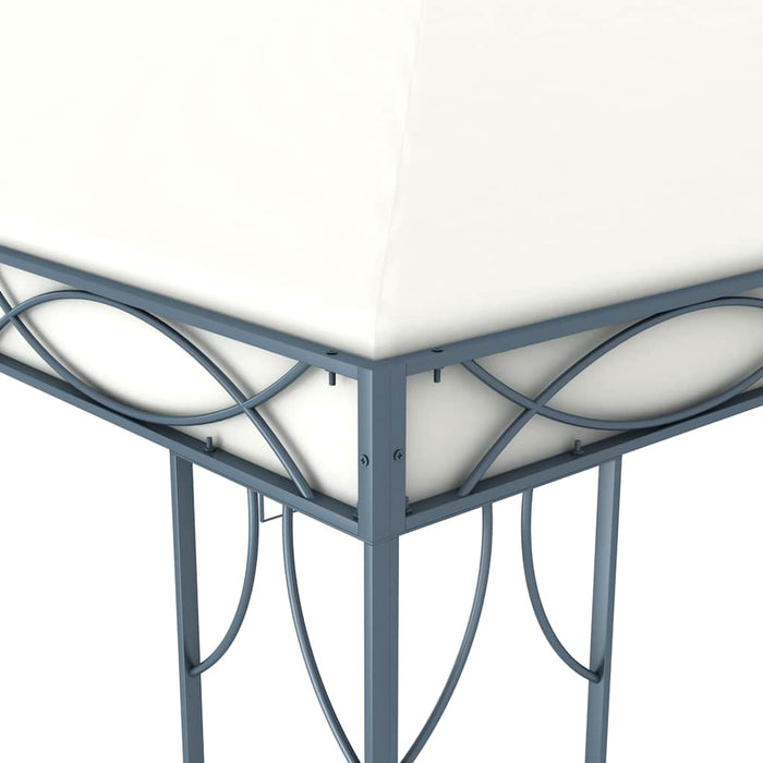 Pavilion cu șir de lumini LED, crem, 400x300 cm WALTI