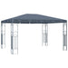 Pavilion cu șir de lumini LED, antracit, 400x300 cm - WALTI WALTI