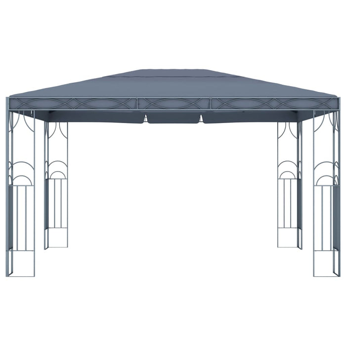 Pavilion cu șir de lumini LED, antracit, 400x300 cm - WALTI WALTI
