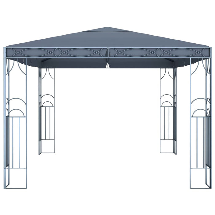 Pavilion cu șir de lumini LED, antracit, 400x300 cm - WALTI WALTI