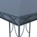 Pavilion cu șir de lumini LED, antracit, 400x300 cm - WALTI WALTI