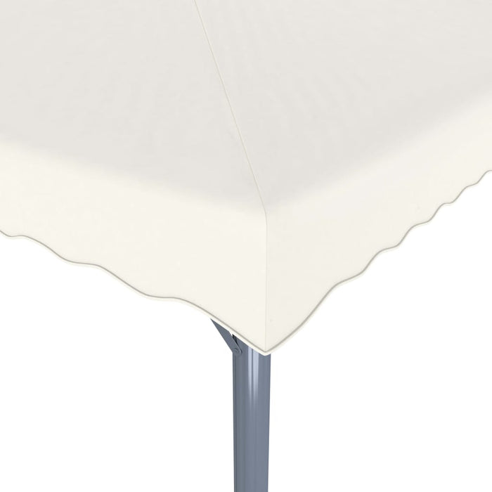 Pavilion cu șiruri de lumini LED, crem, 300x300 cm, aluminiu - WALTI WALTI