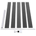 Set de panouri de gard, negru, 353 x 105 cm, WPC - WALTI WALTI