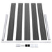 Set de panouri de gard, negru, 699 x 105 cm, WPC - WALTI WALTI