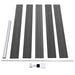 Set de panouri de gard, negru, 699 x 105 cm, WPC - WALTI WALTI