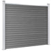 Set panouri gard, 353x146 cm, gri, WPC - WALTI WALTI