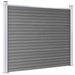Set panouri gard, 872x146 cm, gri, WPC - WALTI WALTI