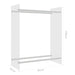 Rastel lemne de foc transparent 80x35x100 cm sticlă securizată - WALTI WALTI