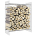 Rastel lemne de foc transparent 80x35x100 cm sticlă securizată - WALTI WALTI