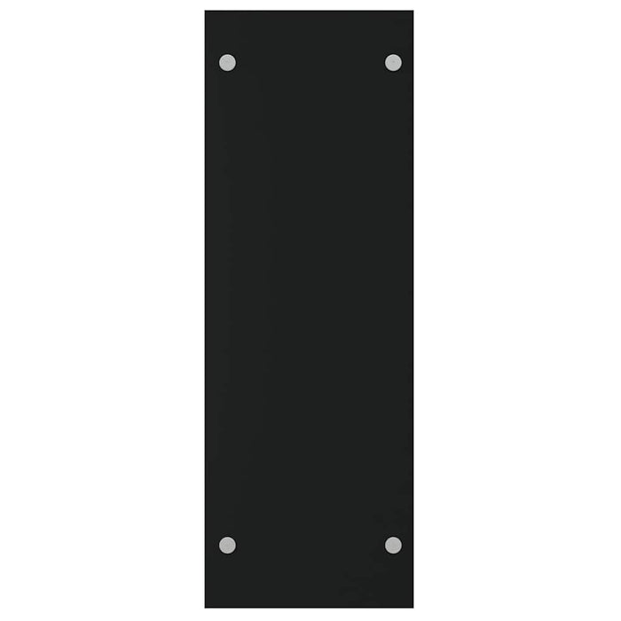 Rastel lemne de foc negru 80x35x100 cm sticlă securizată WALTI
