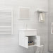 Set mobilier de baie, alb, lemn prelucrat - WALTI WALTI