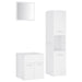 Set mobilier de baie, alb, lemn prelucrat - WALTI WALTI