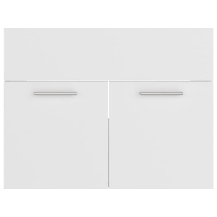 Set mobilier de baie, alb, lemn prelucrat - WALTI WALTI