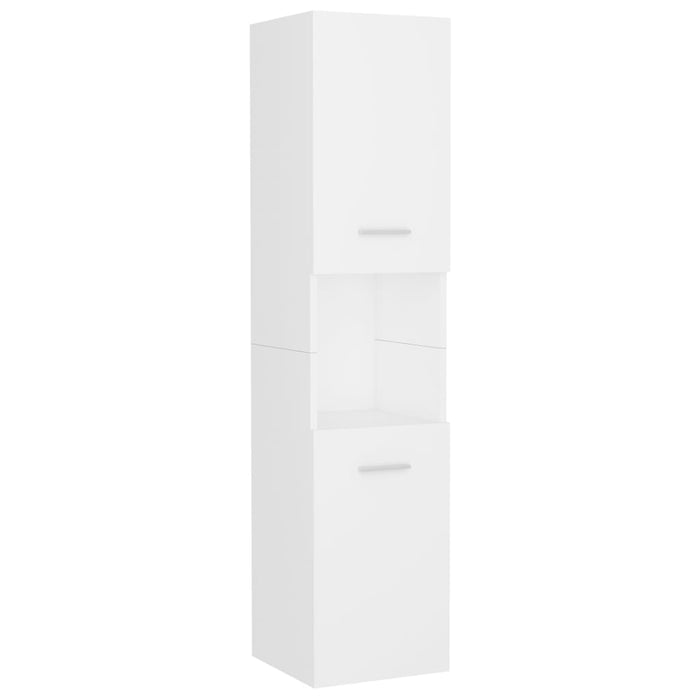 Set mobilier de baie, alb, lemn prelucrat - WALTI WALTI