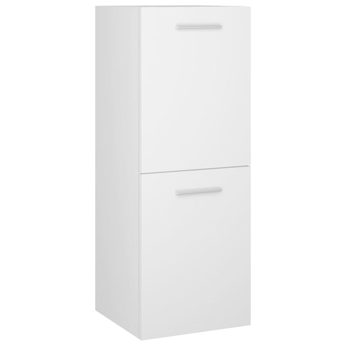 Set mobilier de baie, alb, lemn prelucrat - WALTI WALTI