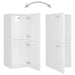 Set mobilier de baie, alb, lemn prelucrat - WALTI WALTI