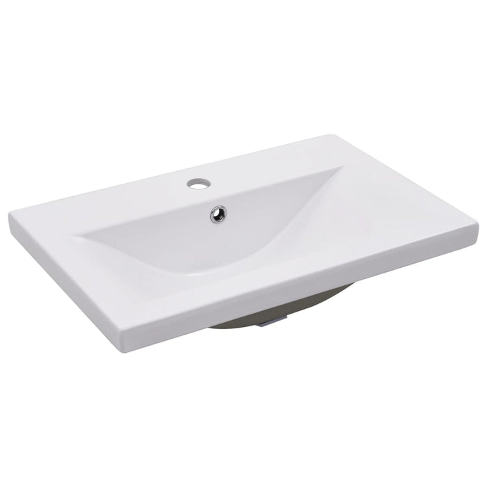 Set mobilier de baie, alb, lemn prelucrat - WALTI WALTI