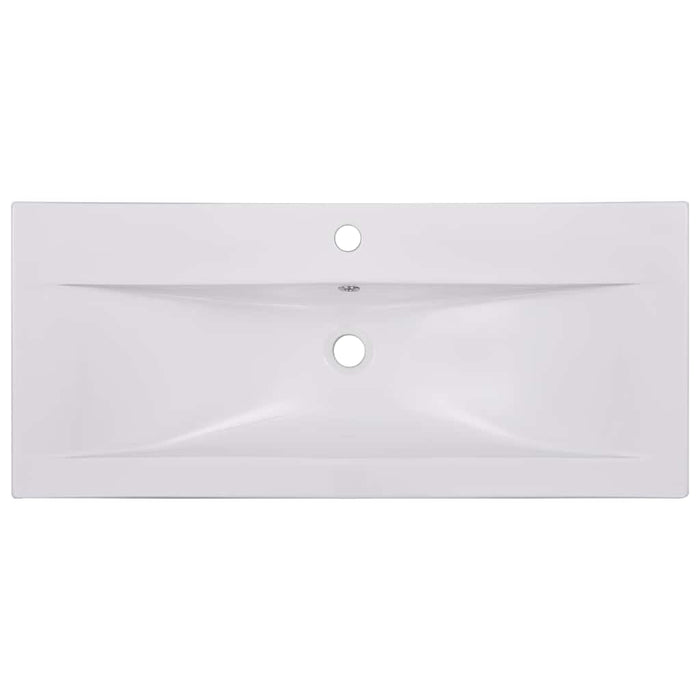 Set mobilier de baie, alb, lemn prelucrat WALTI