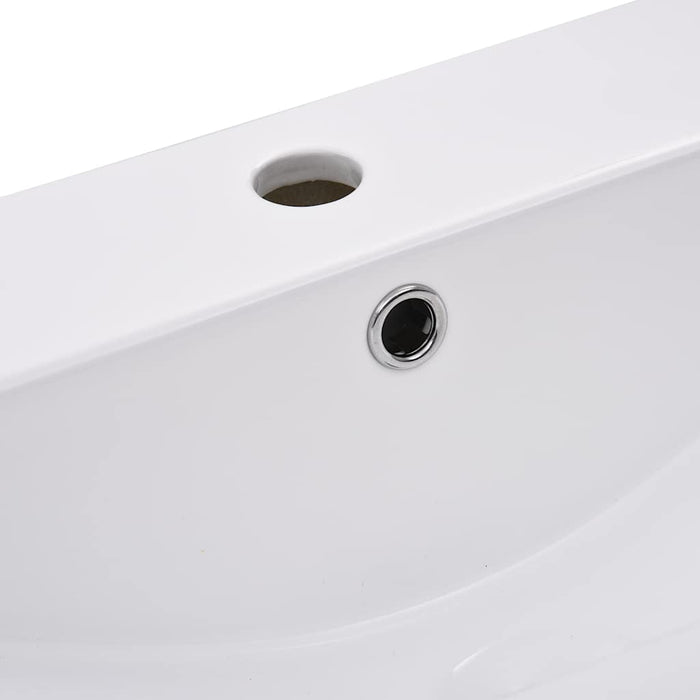 Set mobilier de baie, alb, lemn prelucrat WALTI