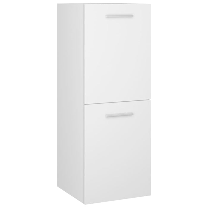 Set mobilier de baie, alb, lemn prelucrat - WALTI WALTI