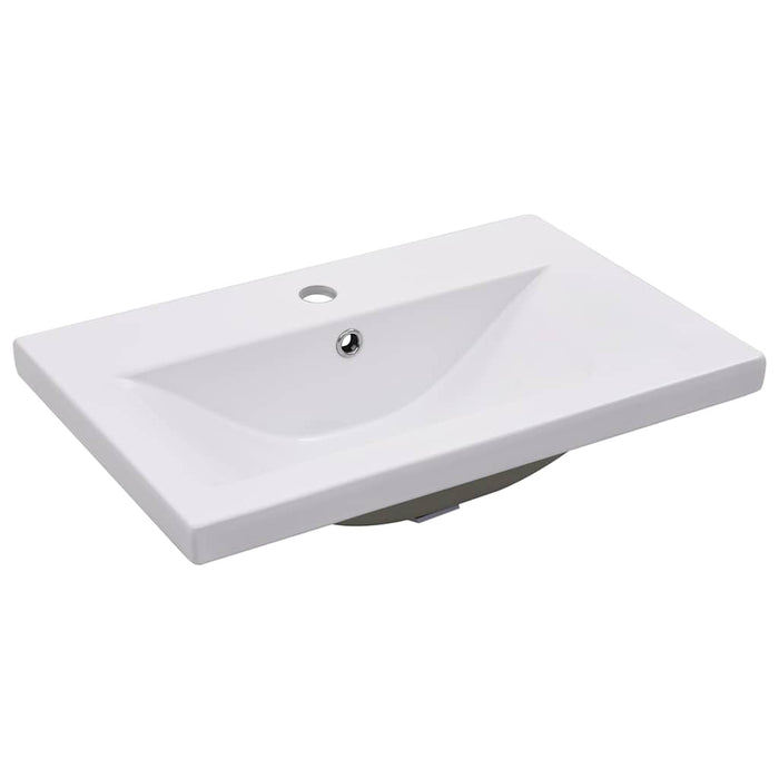 Dulap cu chiuvetă încorporată, gri beton, lemn prelucrat WALTI