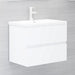 Set mobilier de baie, alb, lemn prelucrat - WALTI WALTI