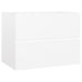Set mobilier de baie, alb, lemn prelucrat - WALTI WALTI