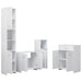Set mobilier de baie, 4 piese, alb - WALTI WALTI