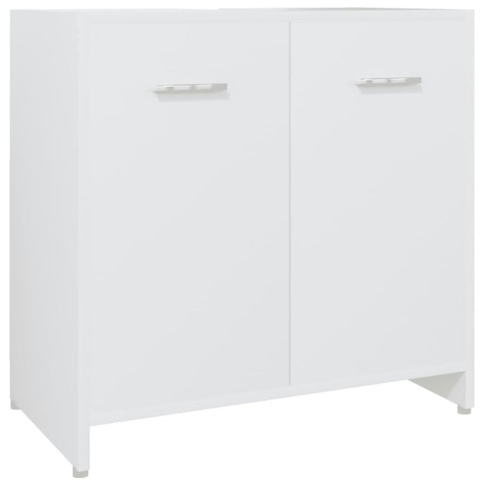 Set mobilier de baie, 4 piese, alb - WALTI WALTI