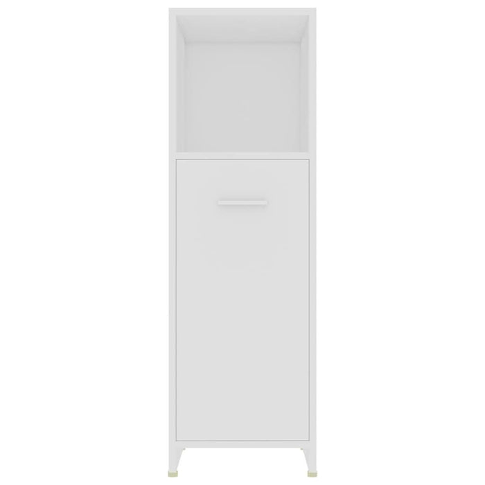 Set mobilier de baie, 4 piese, alb - WALTI WALTI