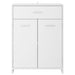 Set mobilier de baie, 4 piese, alb - WALTI WALTI