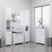 Set mobilier de baie, 4 piese, alb - WALTI WALTI