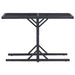 Set mobilier de grădină, 3 piese, negru - WALTI WALTI