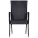 Set mobilier de grădină, 3 piese, negru - WALTI WALTI