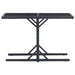 Set mobilier de grădină, 3 piese, negru - WALTI WALTI