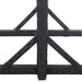 Set mobilier de grădină, 3 piese, negru - WALTI WALTI