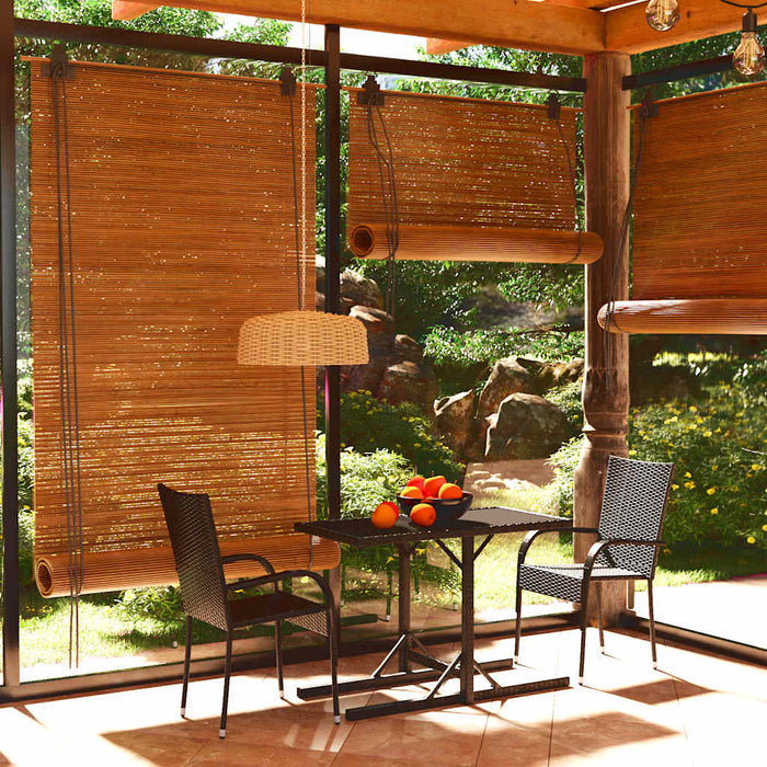 Set mobilier de grădină, 3 piese, negru - WALTI WALTI