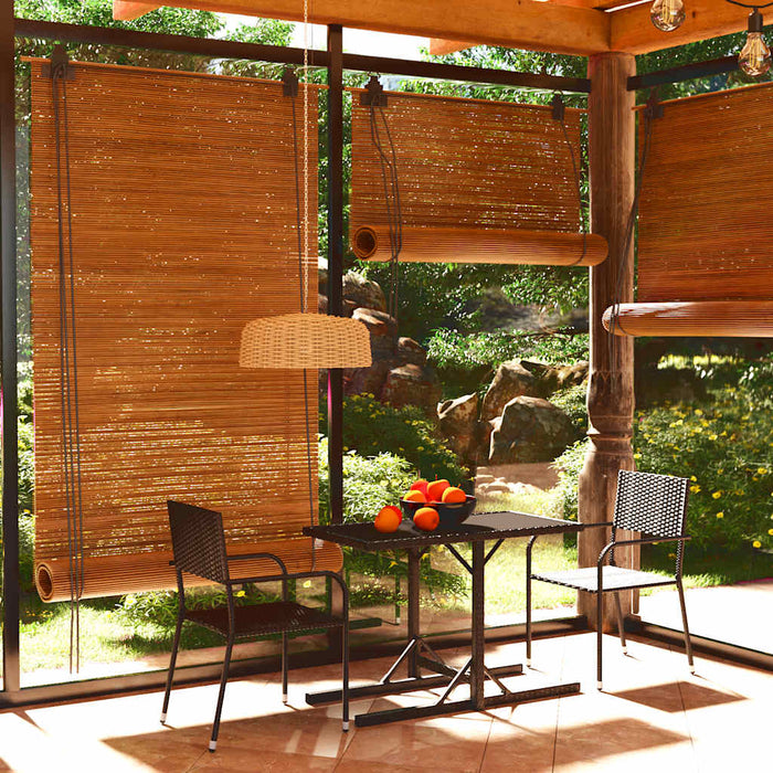 Set mobilier de grădină, 3 piese, negru WALTI