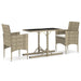Set mobilier de grădină, 3 piese, bej - WALTI WALTI