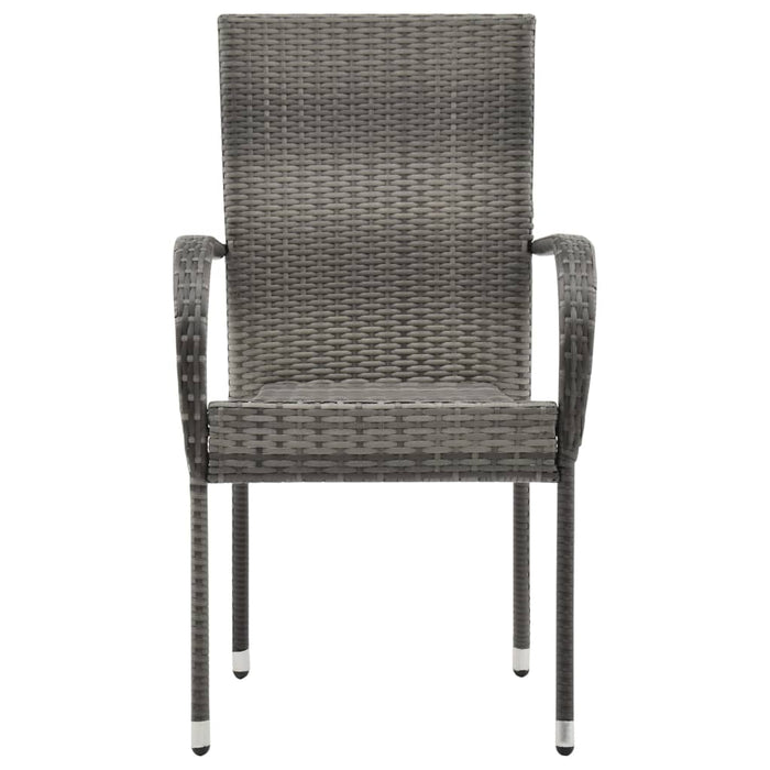 Set mobilier de grădină, 3 piese, gri - WALTI WALTI