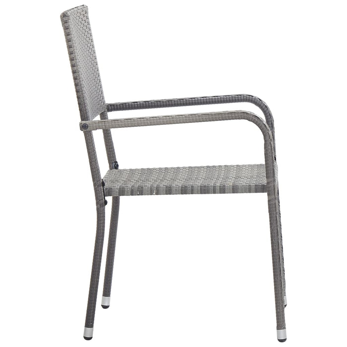 Set mobilier de grădină, 3 piese, gri - WALTI WALTI