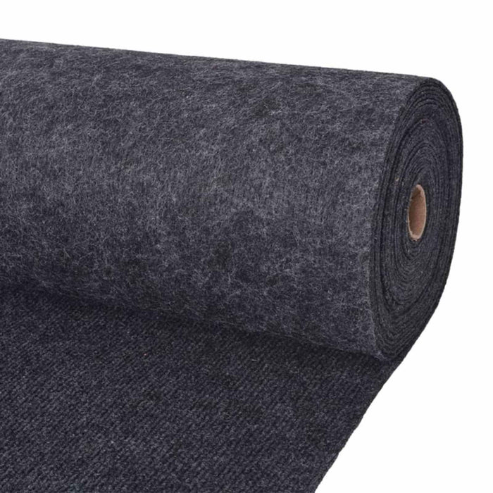 Covor Antracit 1,2 x 10 m Poliester - WALTI WALTI