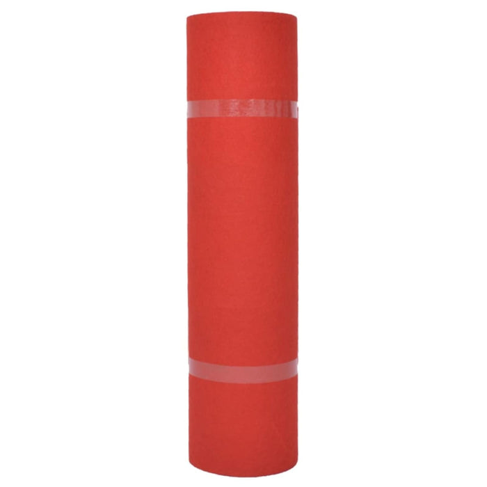 Covor Simplu Roșu 1,2 x 12 m Poliester - WALTI WALTI
