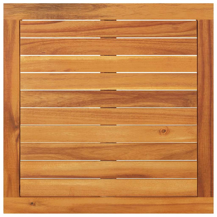Set mobilier grădină cu perne gri închis, 2 piese, lemn acacia - WALTI WALTI