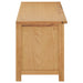 Pantofar, 114x37x45 cm, lemn masiv de stejar - WALTI WALTI