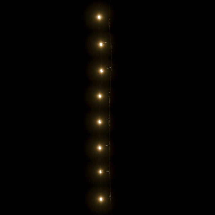 Instalație cu 300 LED-uri, alb cald, 30 m, PVC - WALTI WALTI