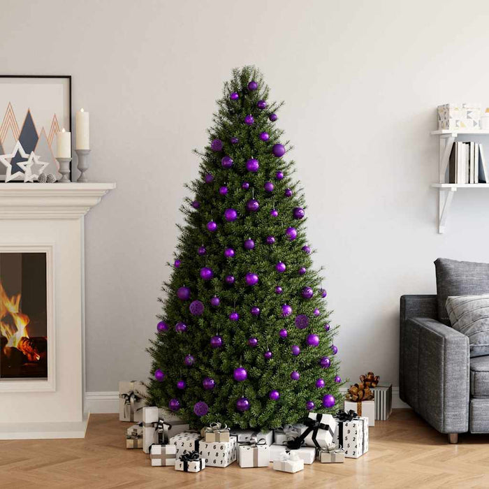 Set globuri de Crăciun, 100 piese, violet WALTI