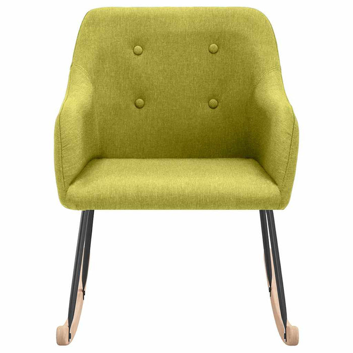 Scaun balansoar, verde, material textil WALTI