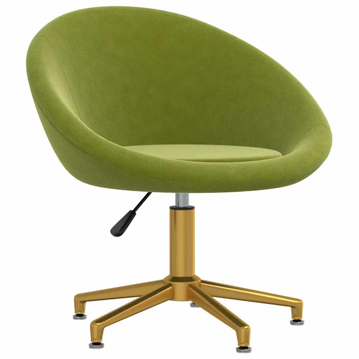 Scaun de bucătărie, verde deschis, catifea WALTI